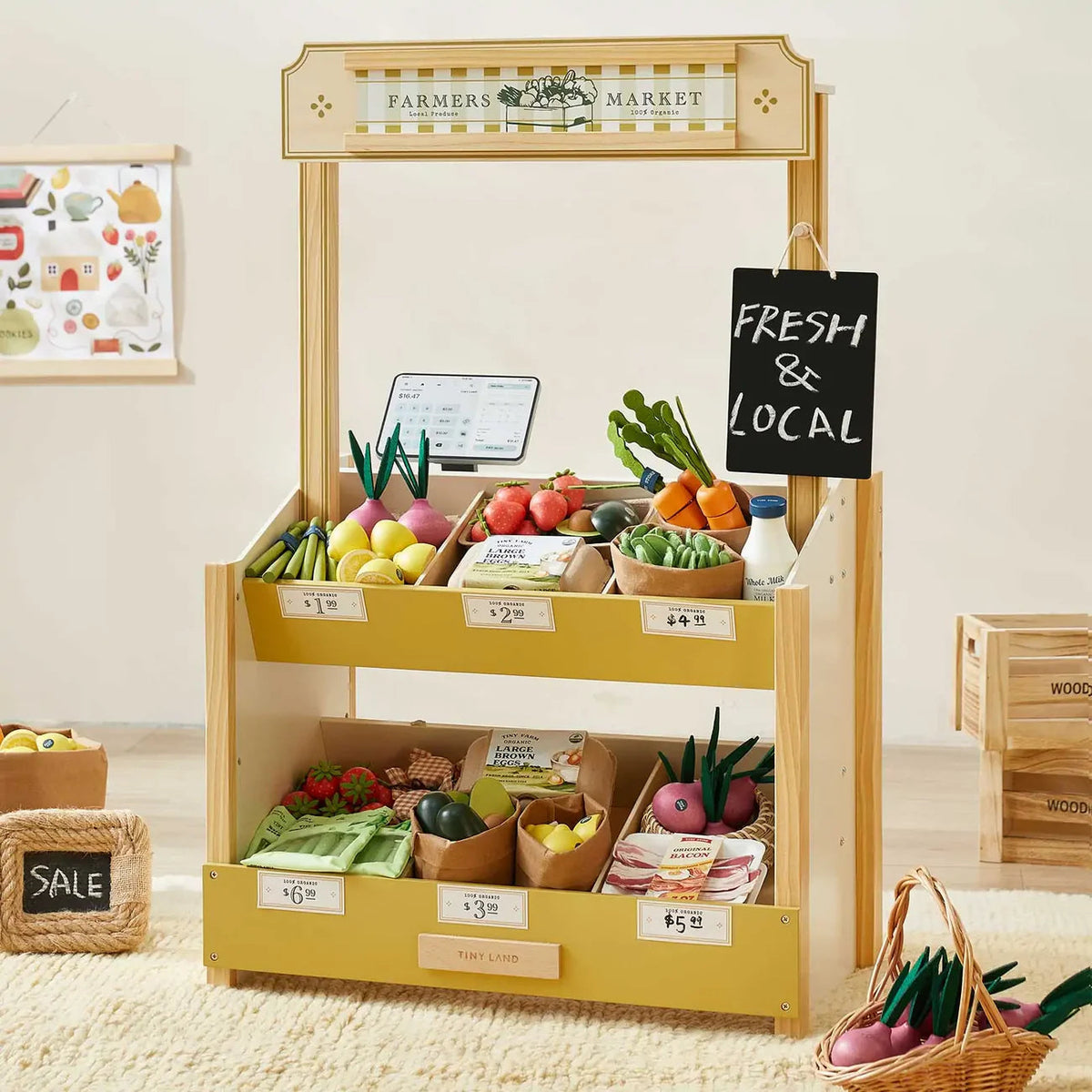 Set da Gioco "Mini Market" per Bambini Tiny Land®