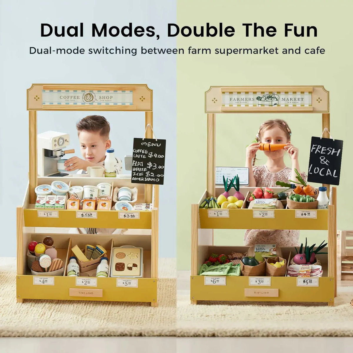 Set da Gioco "Mini Market" per Bambini Tiny Land®
